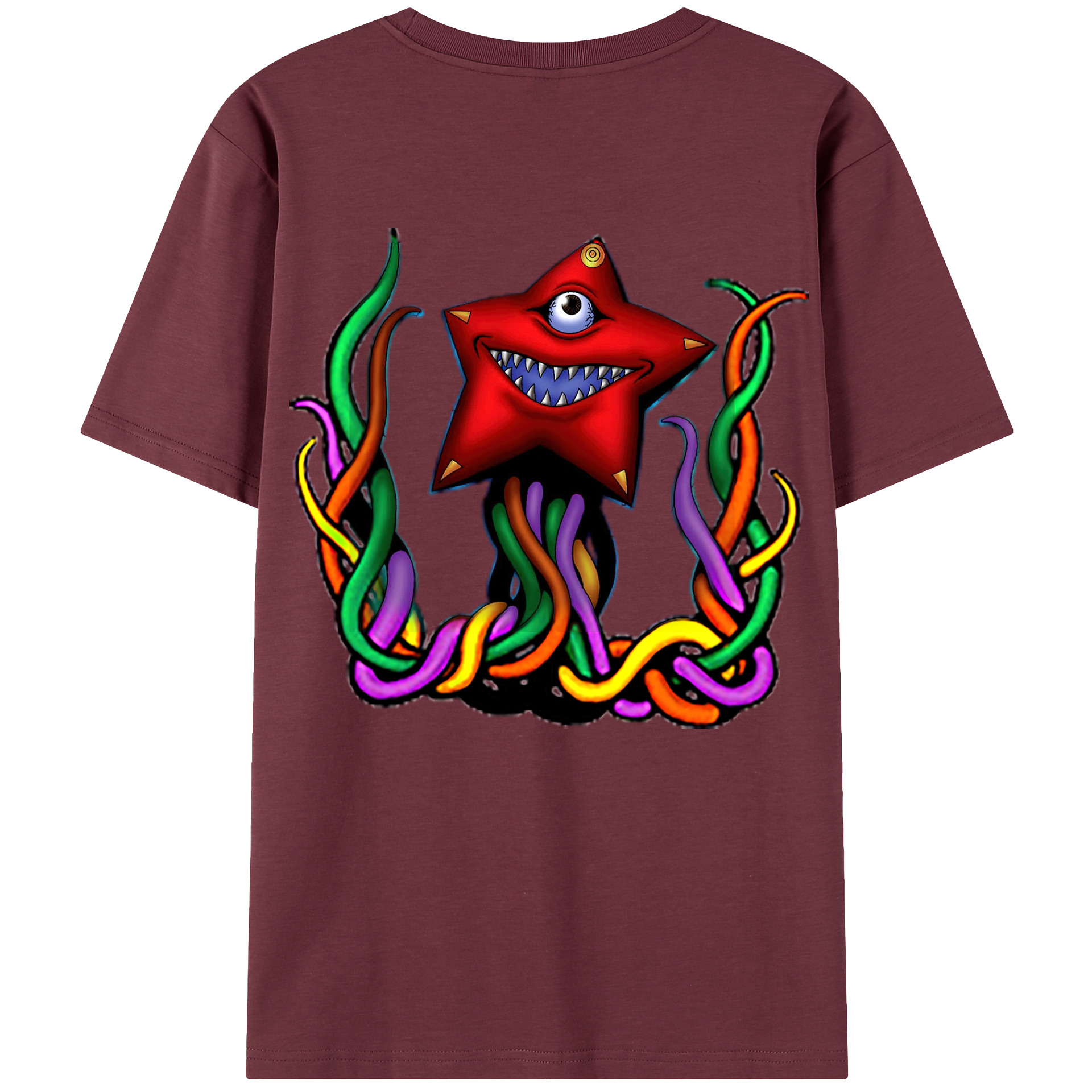 （画像用） 遊☆戯☆王 Yu-Gi-Oh! 綿100％半袖Tシャツ（背面プリント）